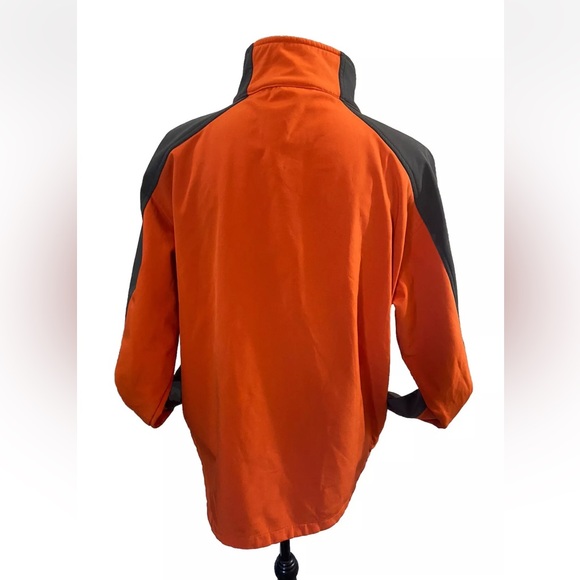 Clemson Tigers Men’s L Fleece Lined Jacket Orange/Gray Pro Edge Knights Apparel - Picture 5 of 14